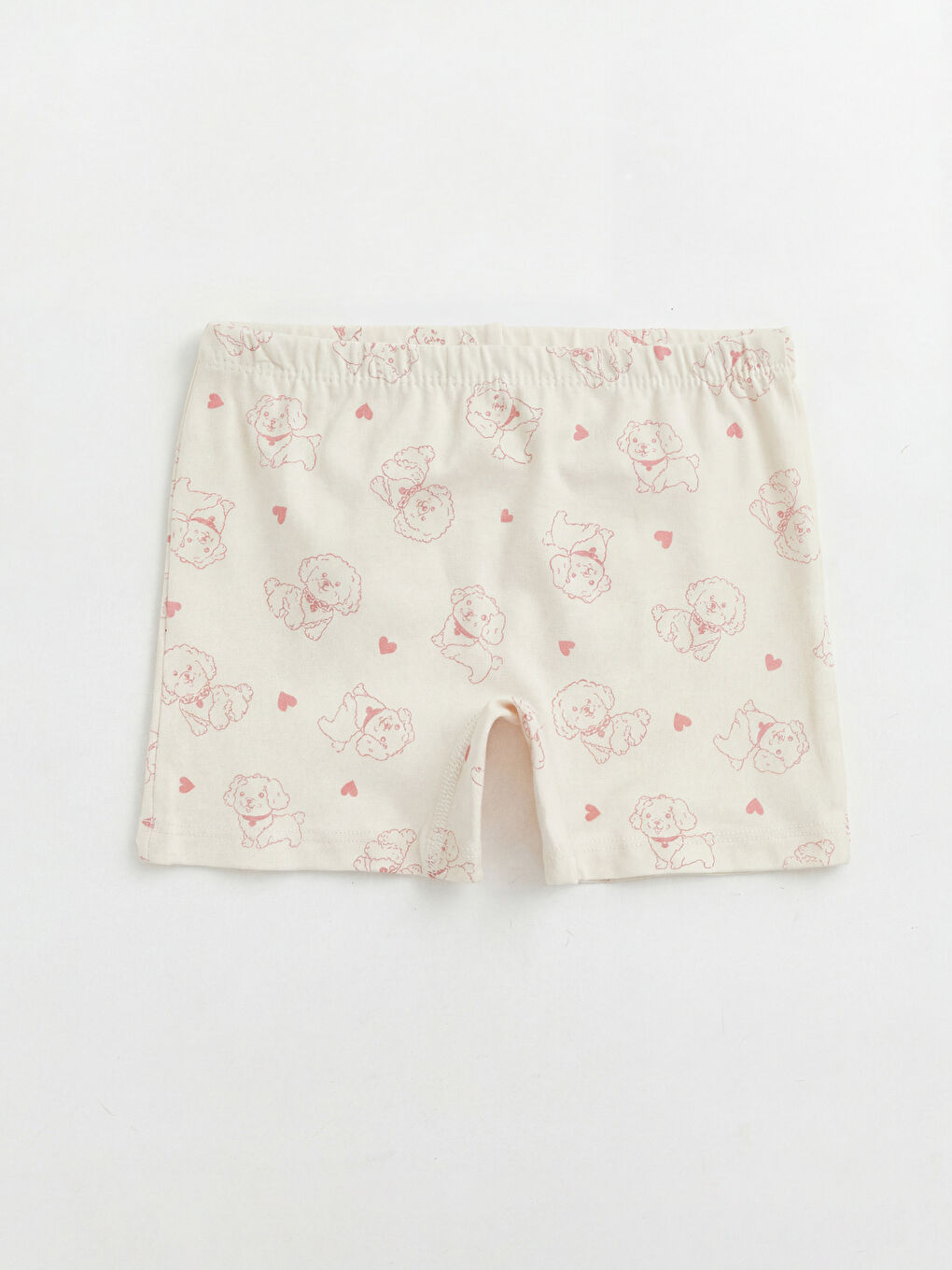 Girl ECRU Boxer Trunks-1