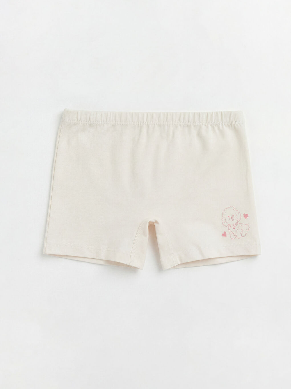 Girl ECRU Boxer Trunks-3