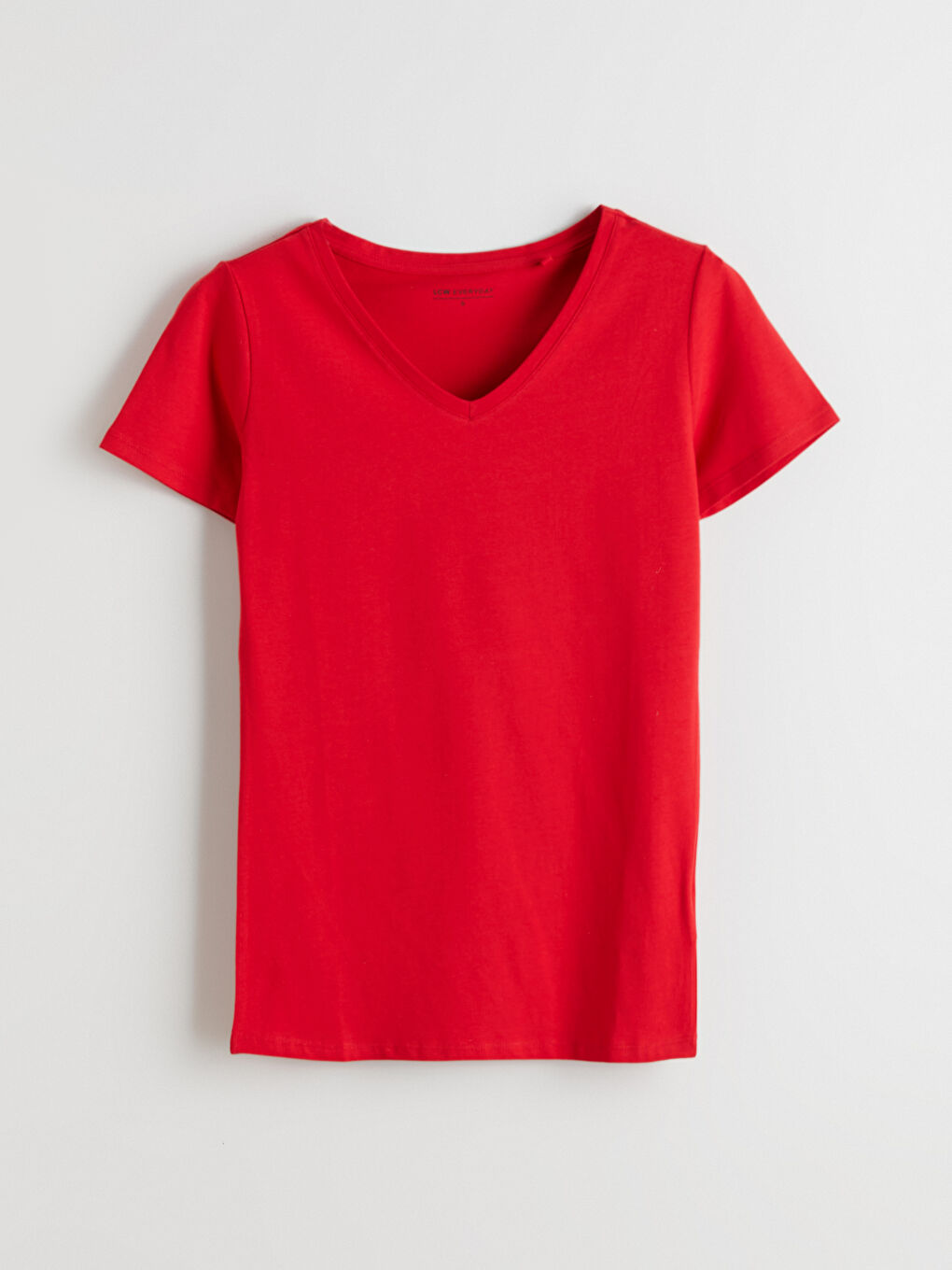 әйелдерге арналған v жағалы футболка-4