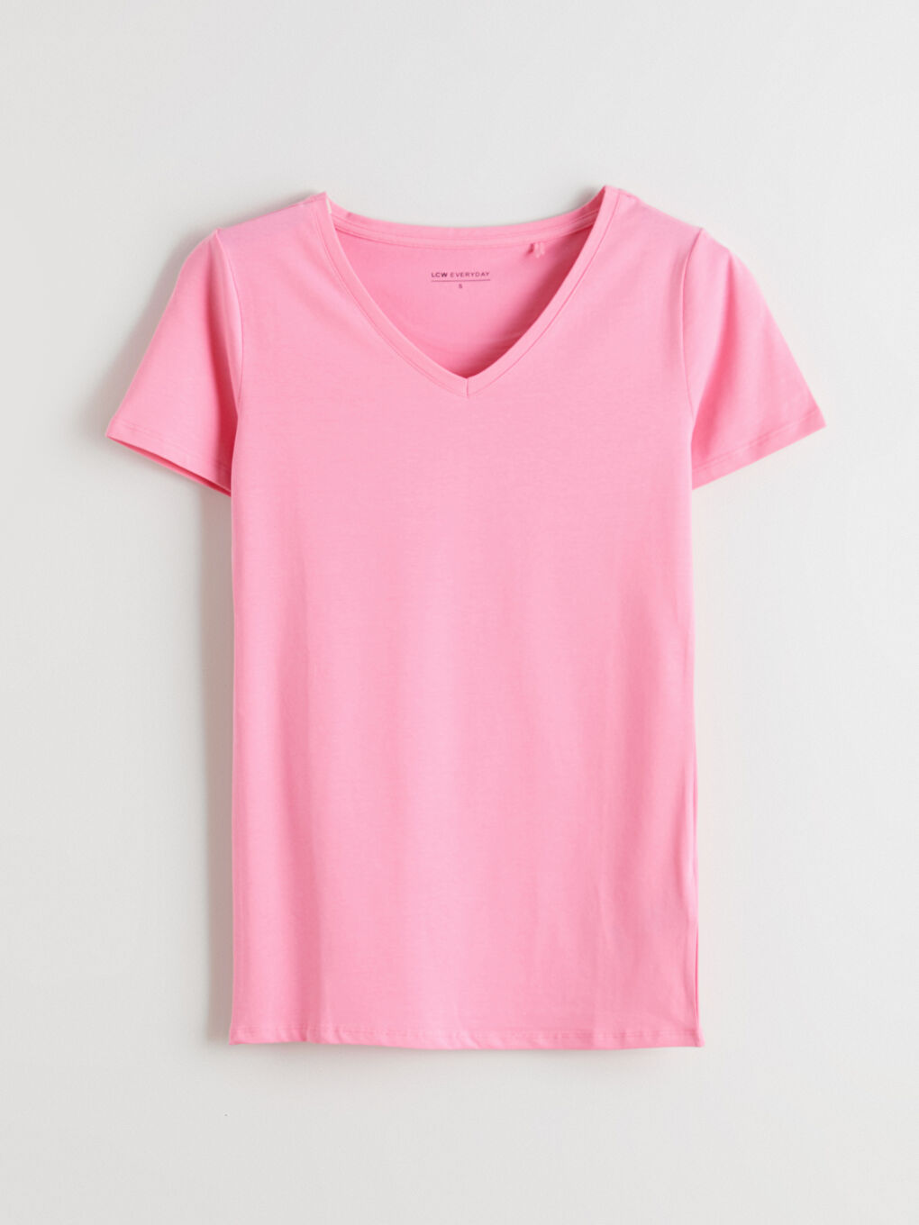 әйелдерге арналған v жағалы футболка-4