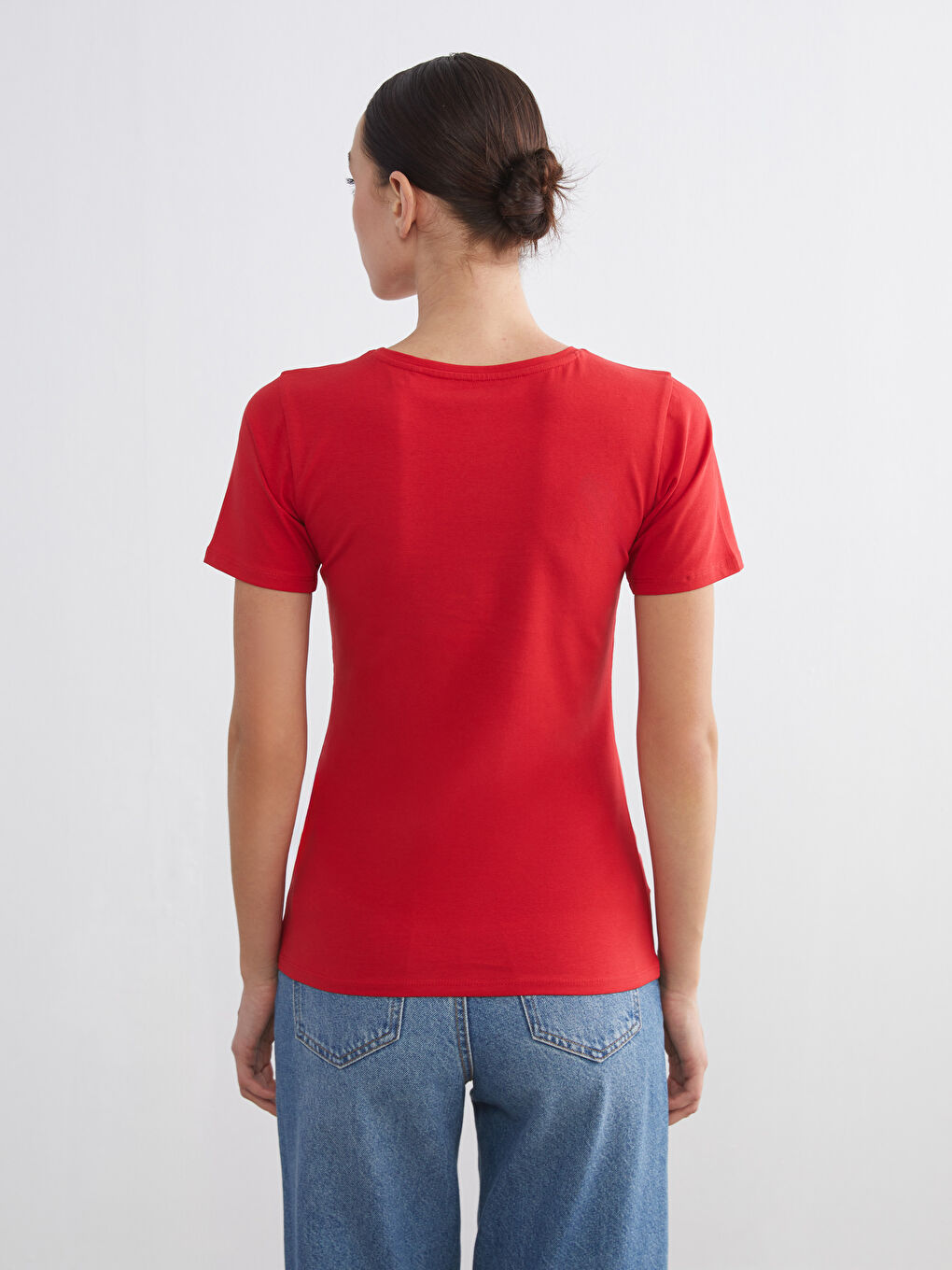 Crew Neck Women's T-Shirt-3