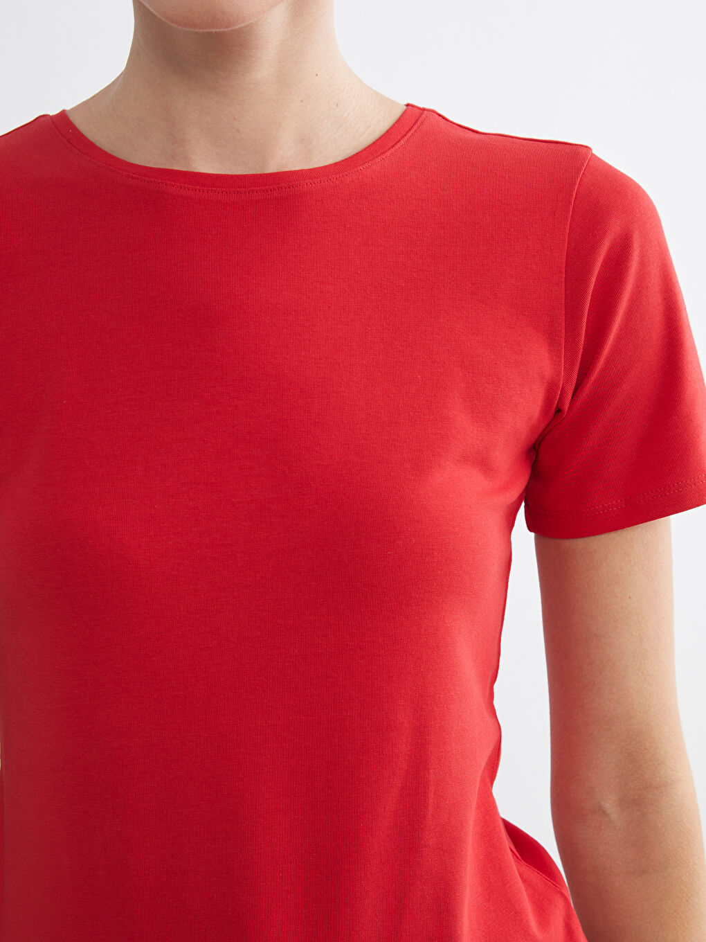 Crew Neck Women's T-Shirt-2