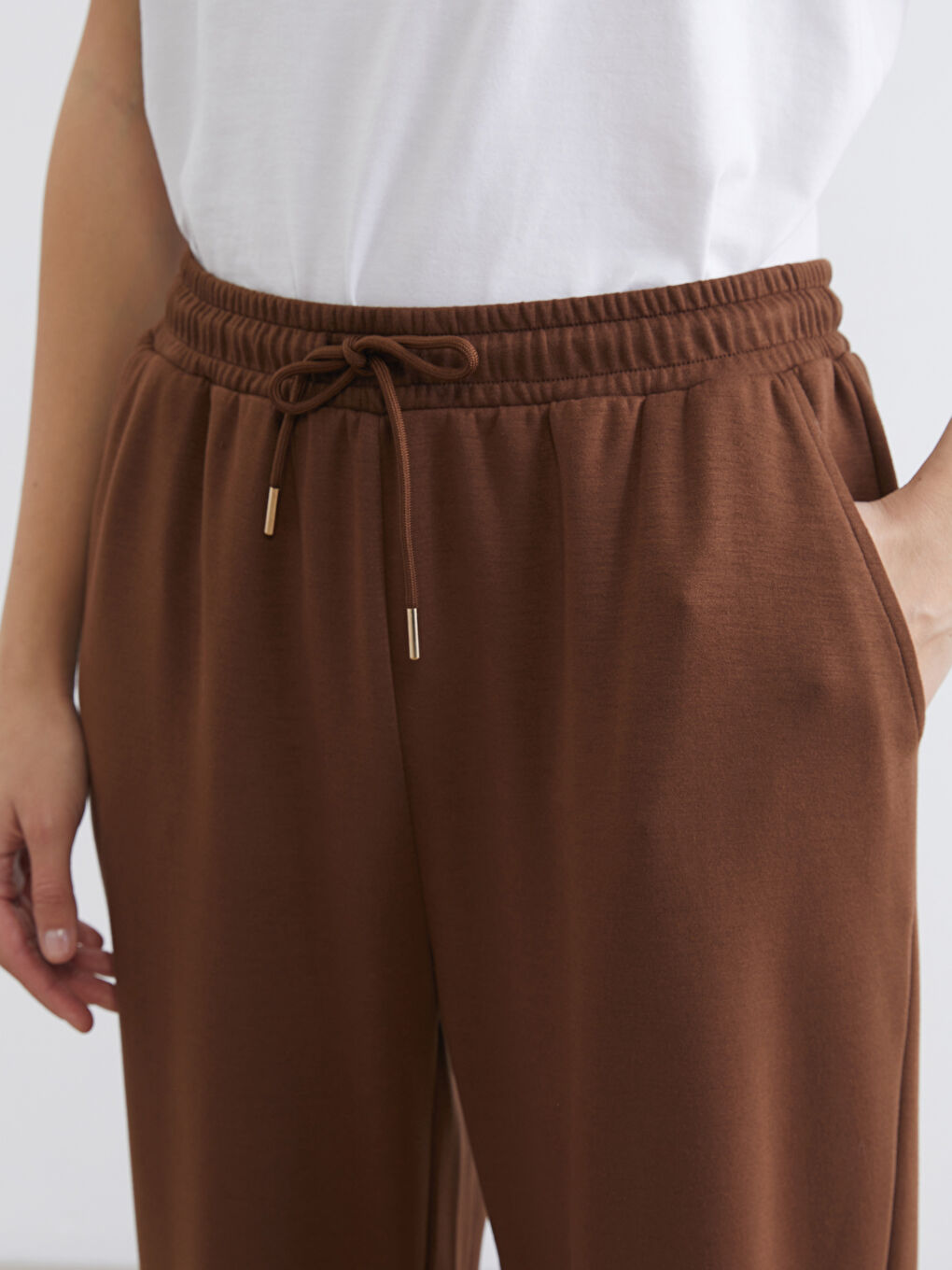 Γυναικείες φόρμες Jogger από απαλό ύφασμα-2