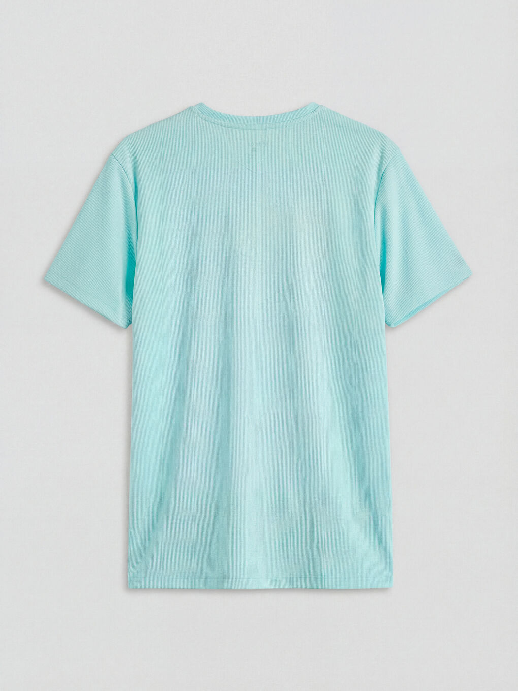 მრგვალი საყელო ნაბეჭდი მამაკაცის მაისური-4