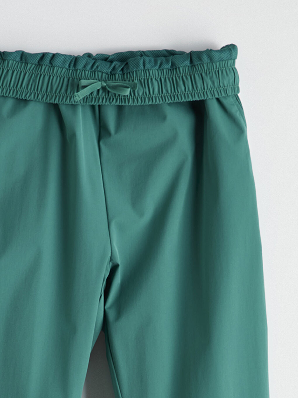 Yeşil Loose Fit Şeritli Erkek Jogger Eşofman Altı-6