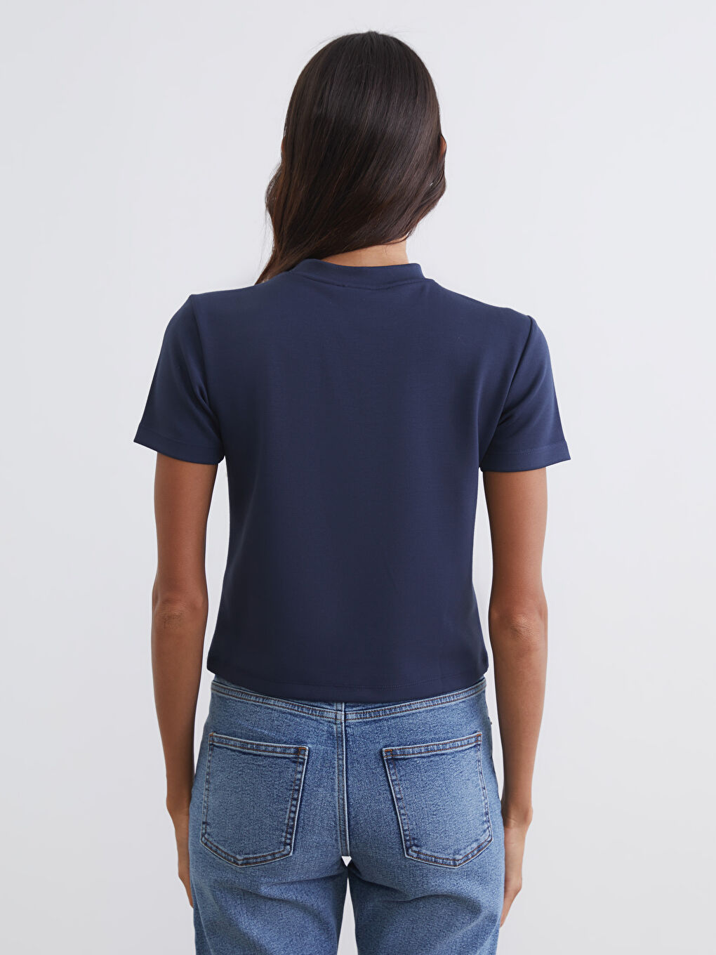 Funnel Neck Women's T-Shirt-3