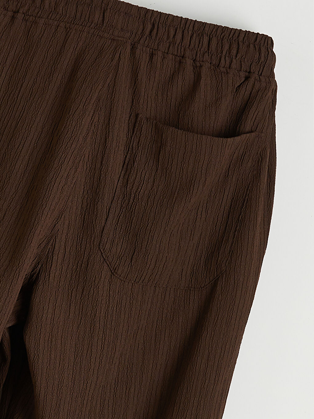 Kahverengi Baggy Fit Erkek Pantolon-6