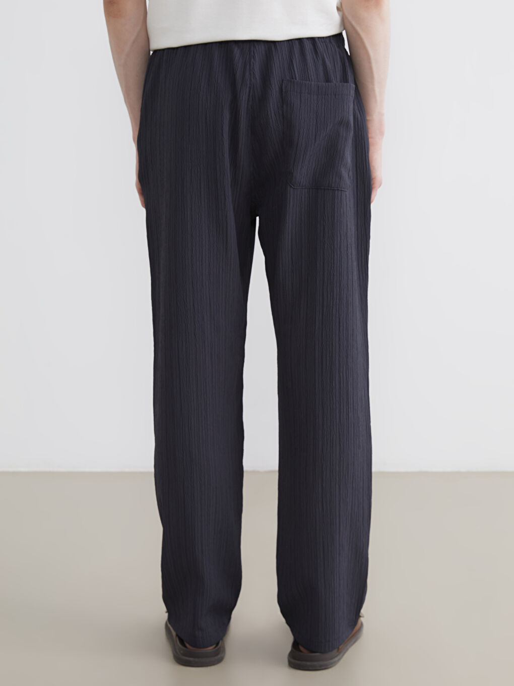 Antrasit Baggy Fit Erkek Pantolon-4