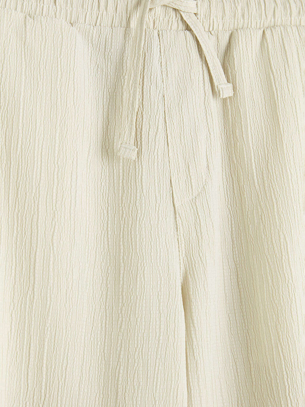 Bej Baggy Fit Erkek Pantolon-2