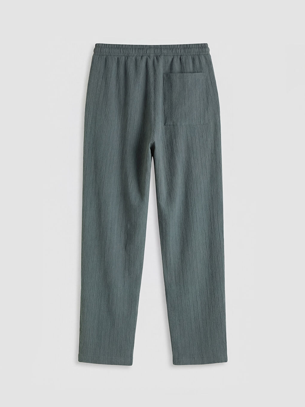 Yeşil Baggy Fit Erkek Pantolon-9