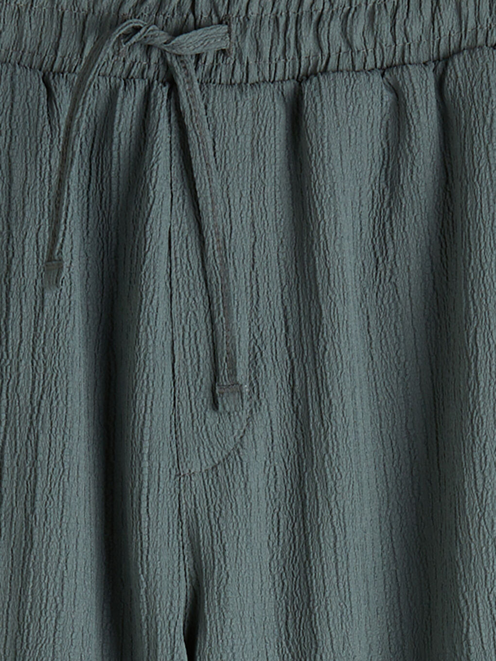 Yeşil Baggy Fit Erkek Pantolon-10