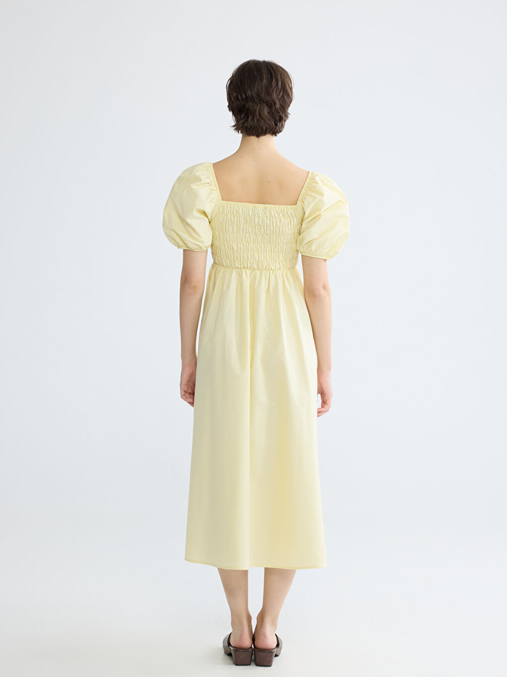 ŽUTA Haljina Žena-3