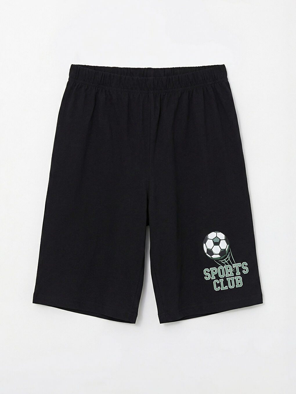 Boys' Crew Neck Printed Short Pajama Set-3