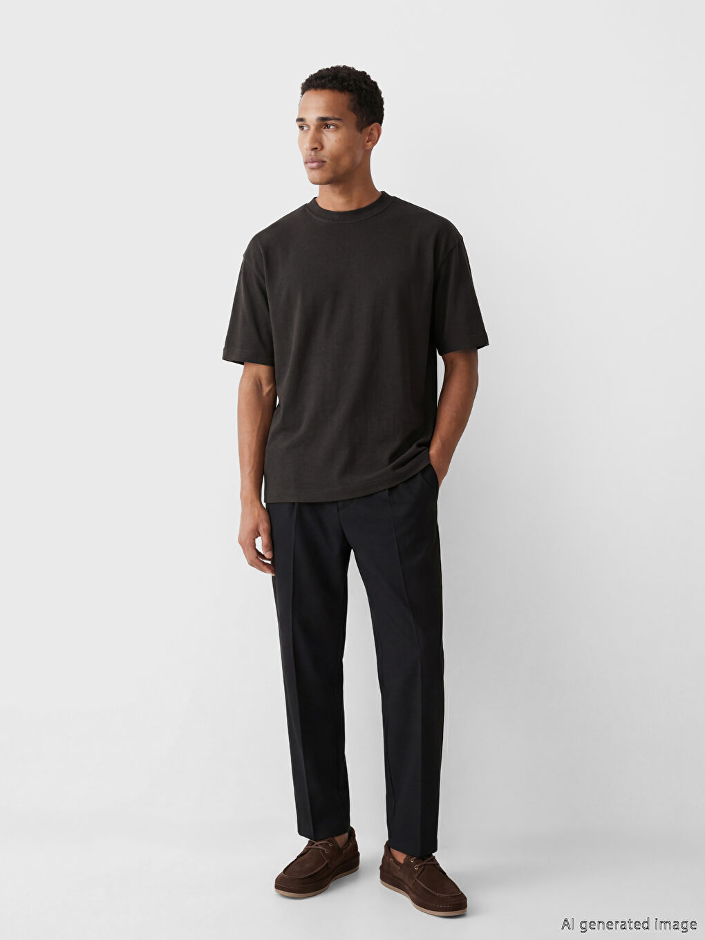 Man BROWN T-Shirt-1