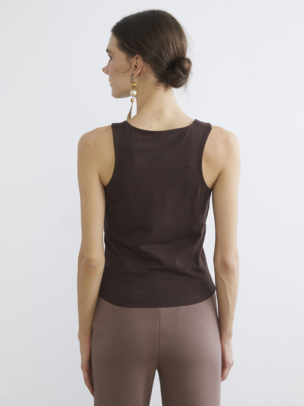 Crew Neck Women's Tank Top-3