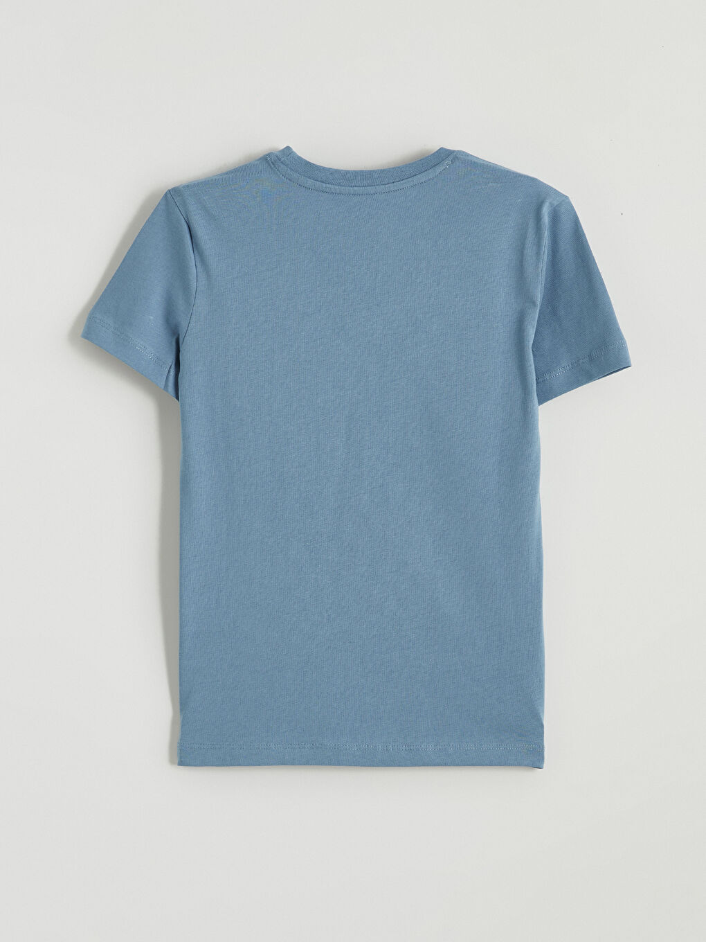 Mavi Nostaljik Maymun Baskılı Erkek Çocuk Tişört-2