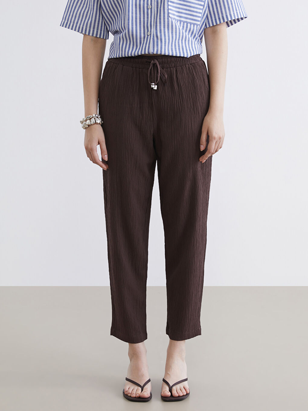 Žena SMEĐA Hlače-1