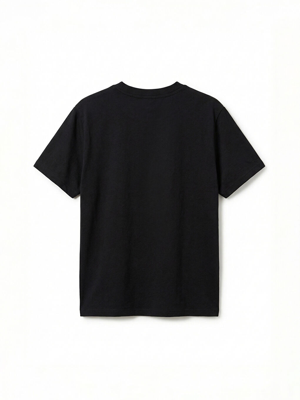 Siyah Yazı Baskılı Erkek Çocuk Tişört-1