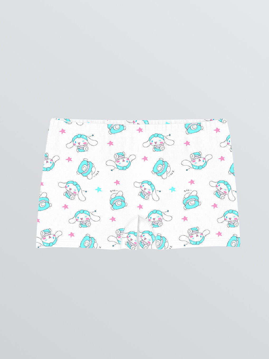 Beyaz Cinnamoroll Baskılı Kız Çocuk Boxer