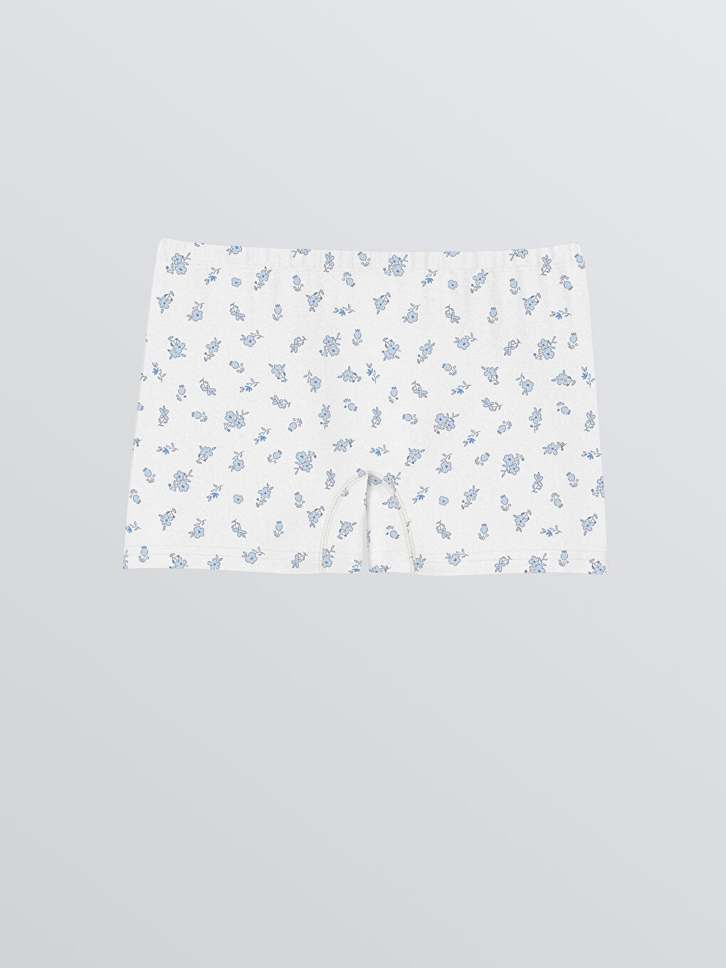 Girl WHITE Boxer Trunks-4