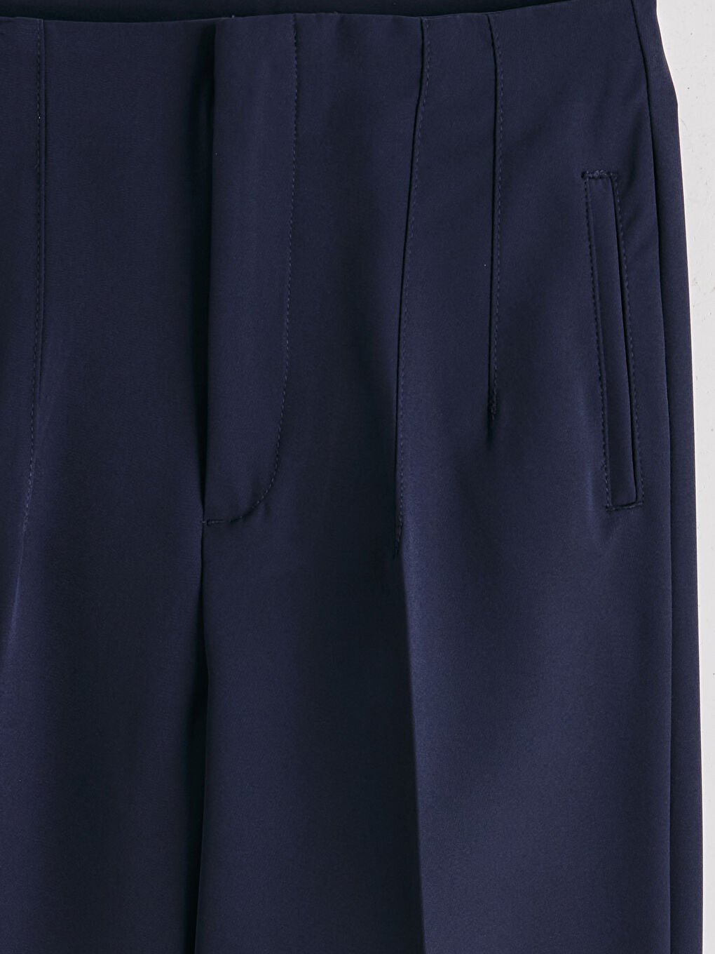 Woman NAVY Formal Dress Trousers-5
