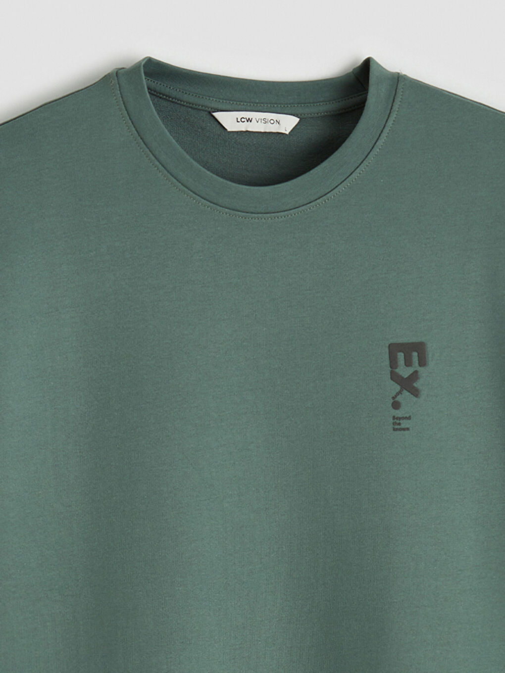 T-shirt Homme en Jersey Imprimé à Col Rond-5