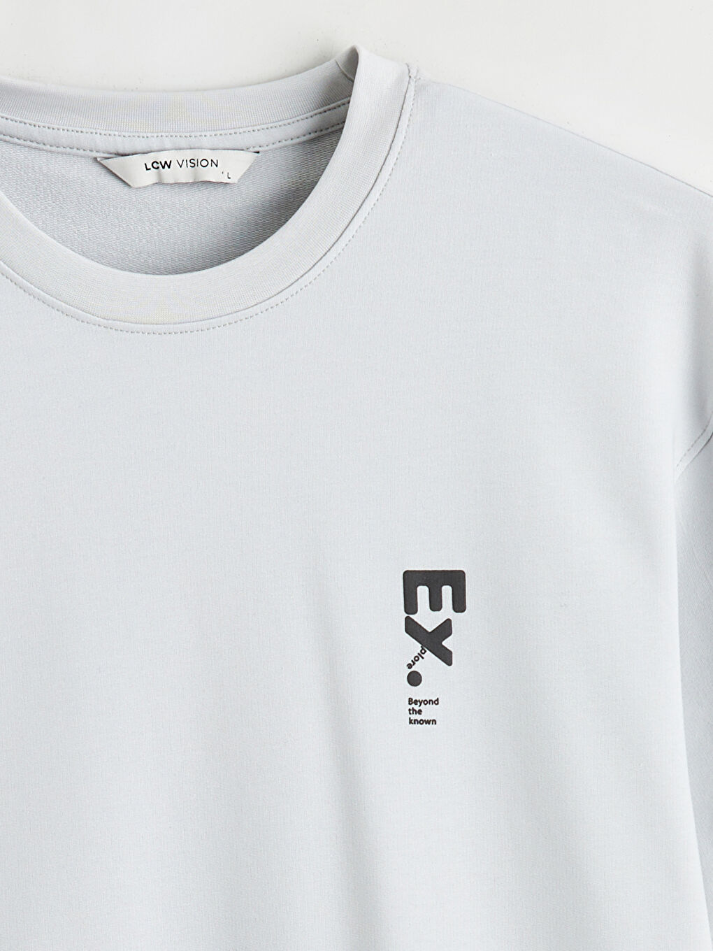 تيشيرت رجالي ياقة دائرية مطبوع جيرسي-5