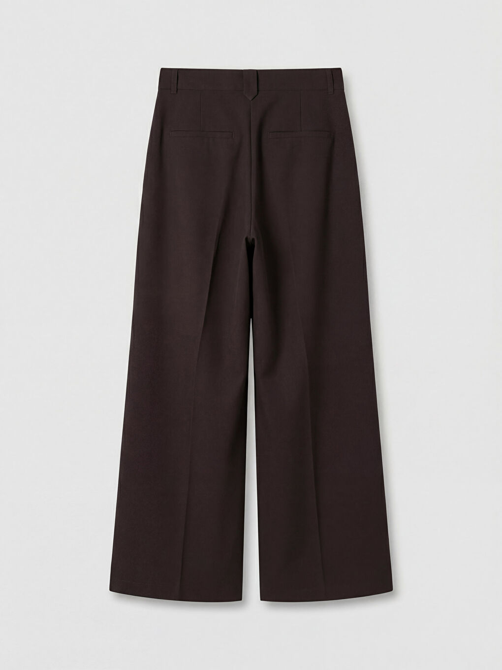 Loose Fit Women's Pleated Fabric Trousers-5