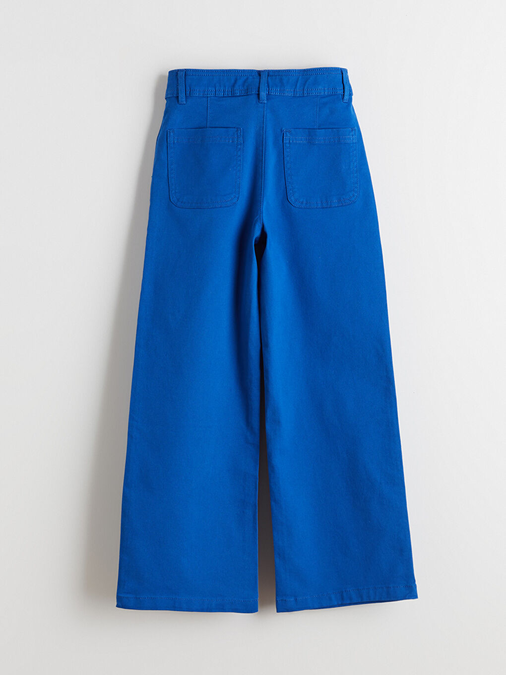 Девочки Голубой Брюки-3