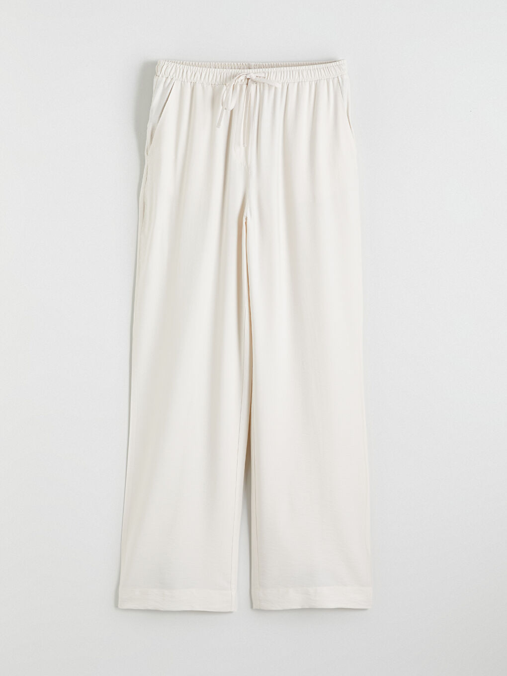 Woman BEIGE Trousers-4