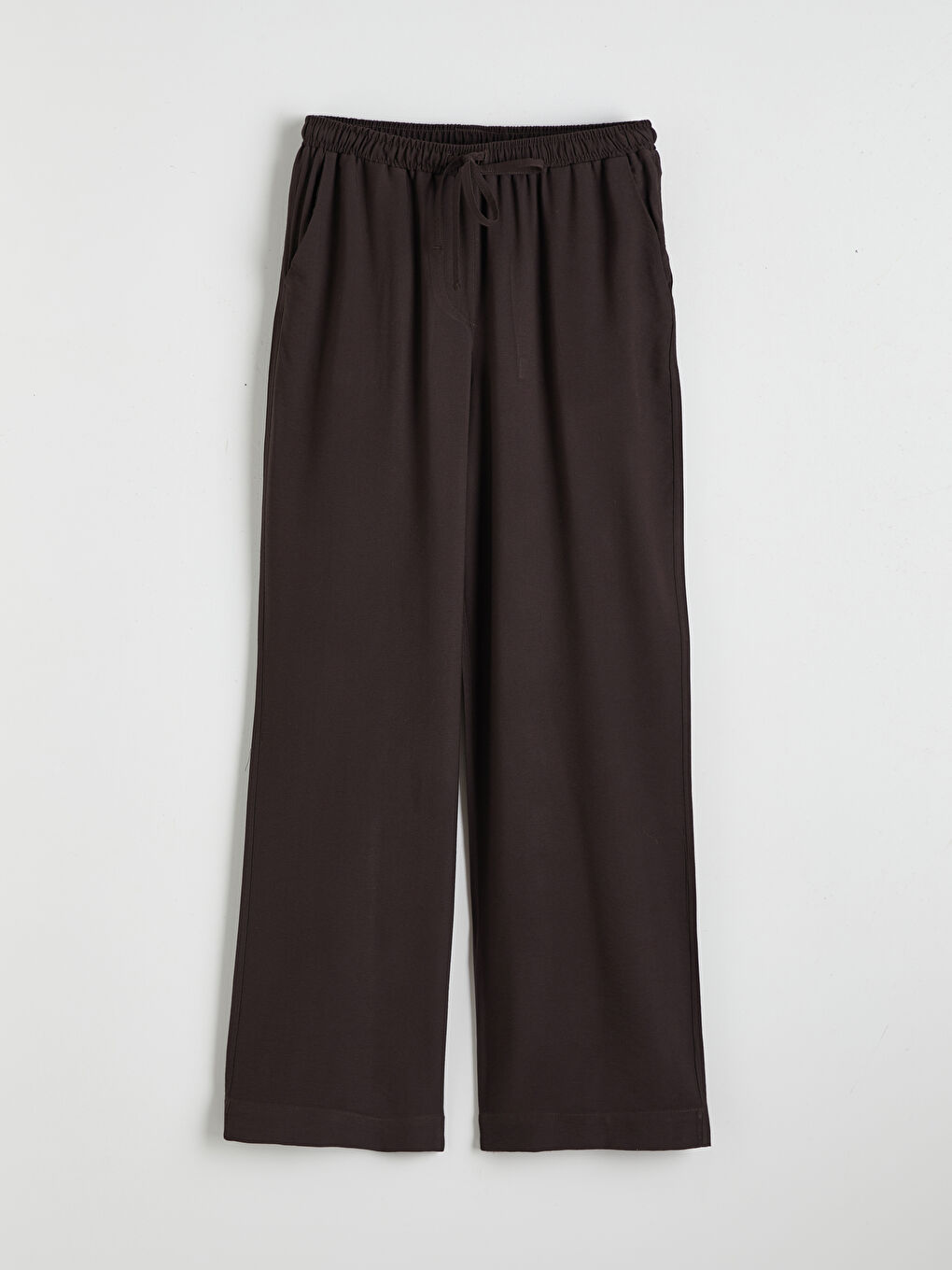 Woman BROWN Trousers-4