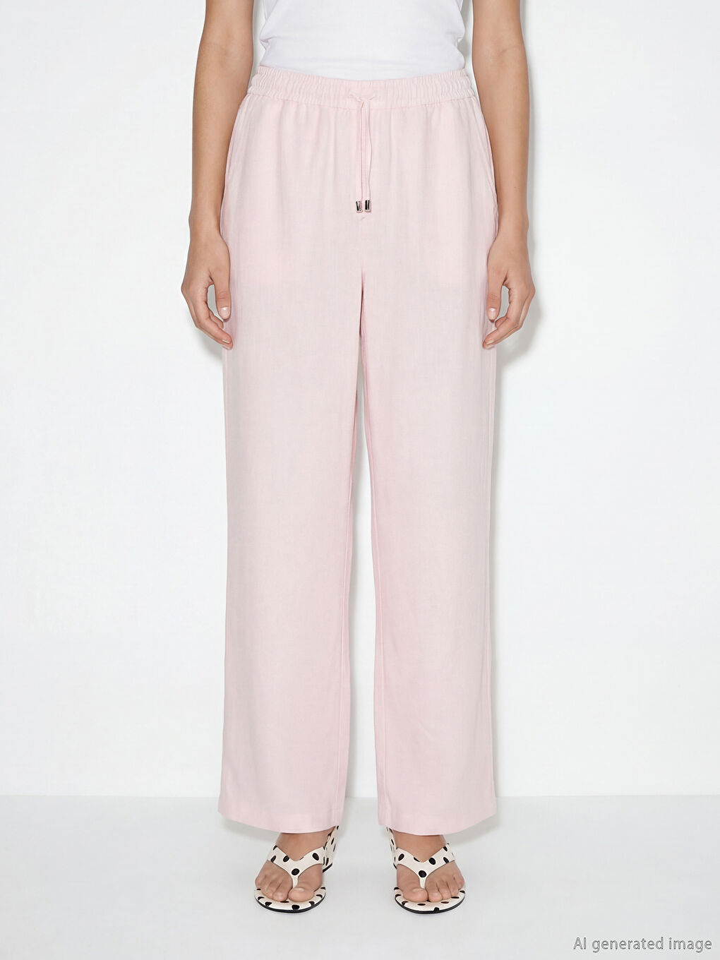 Woman PINK Trousers-1