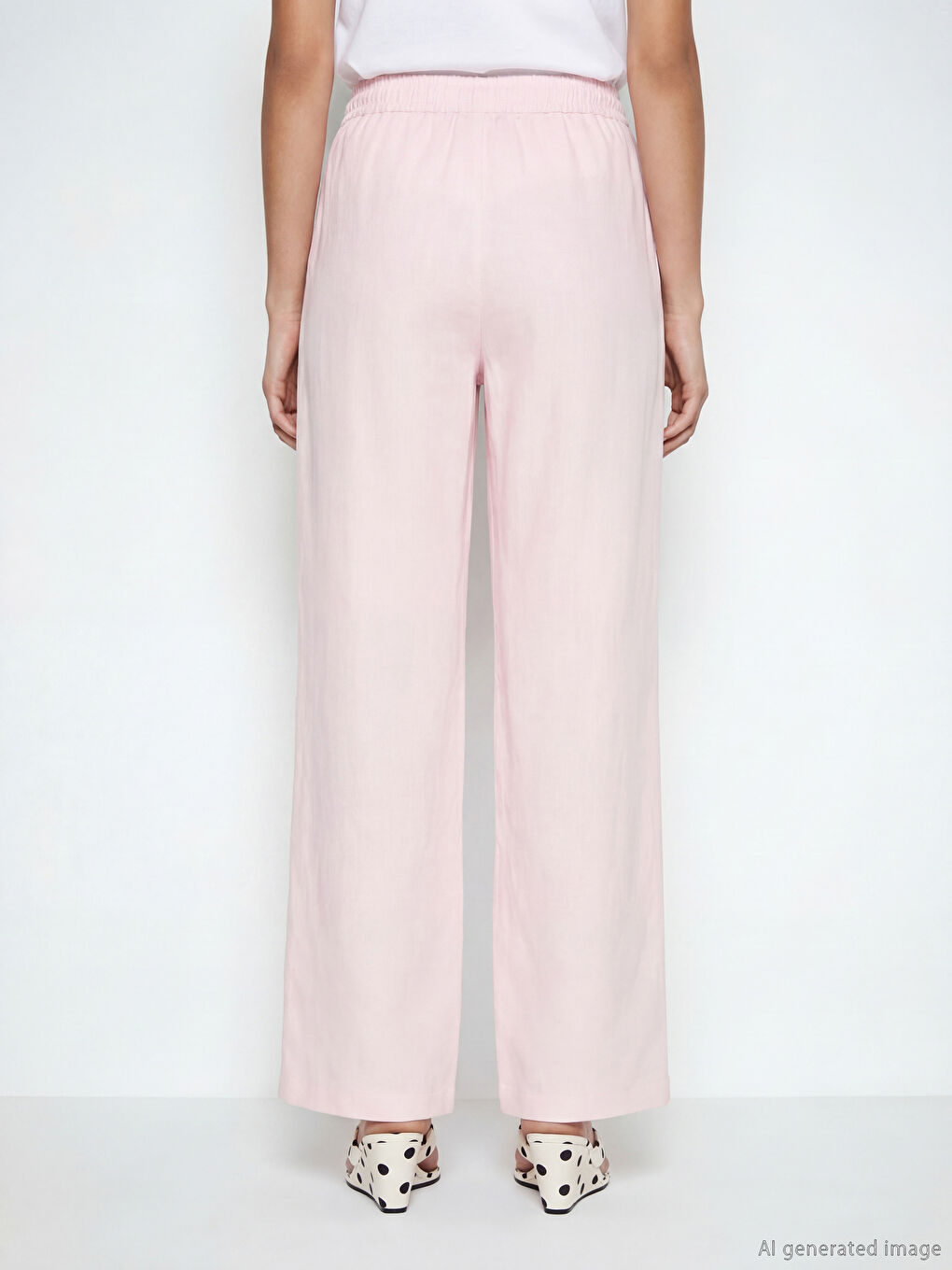 Woman PINK Trousers-3