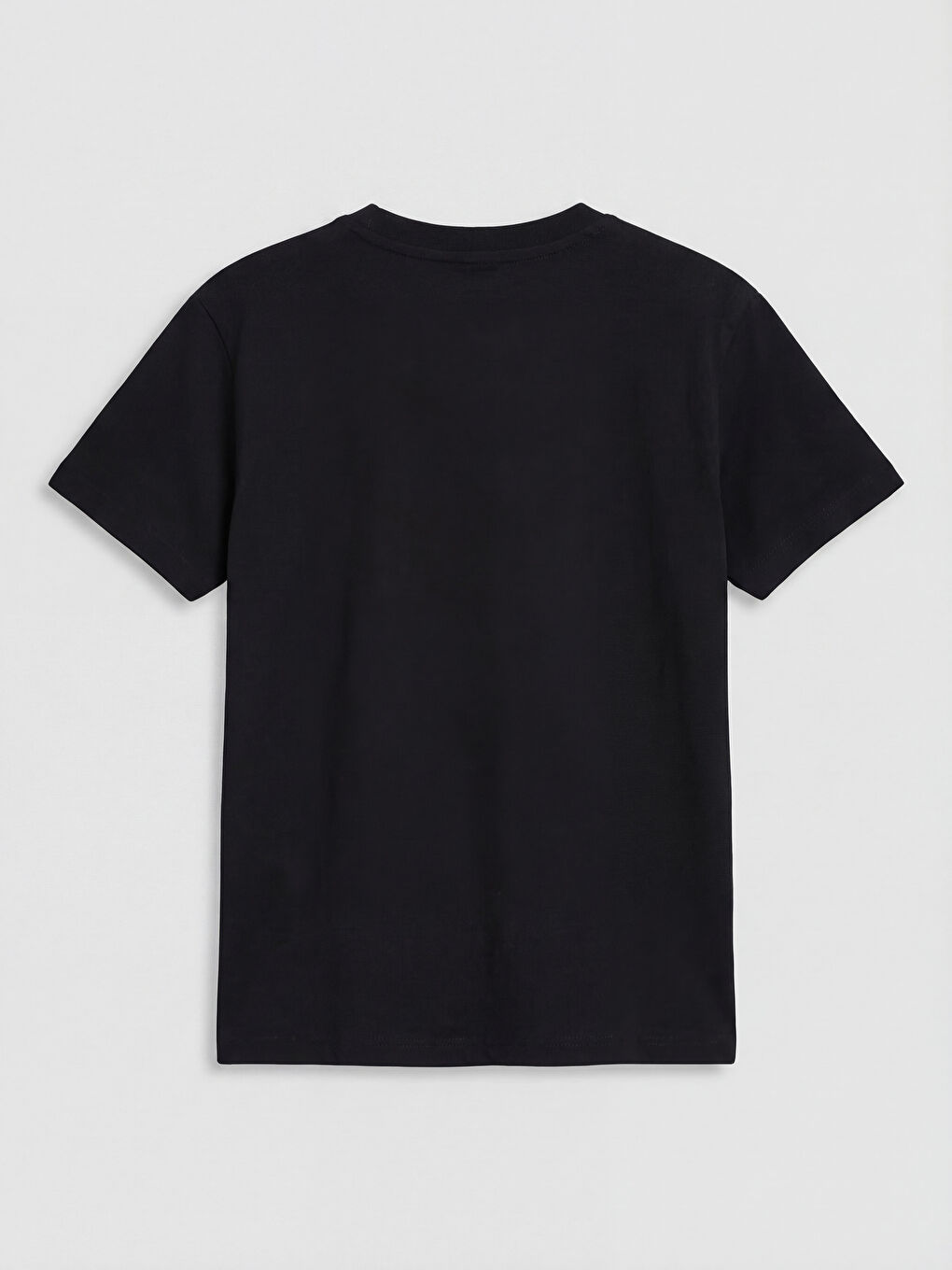 Siyah Baskılı Erkek Çocuk Tişört-1