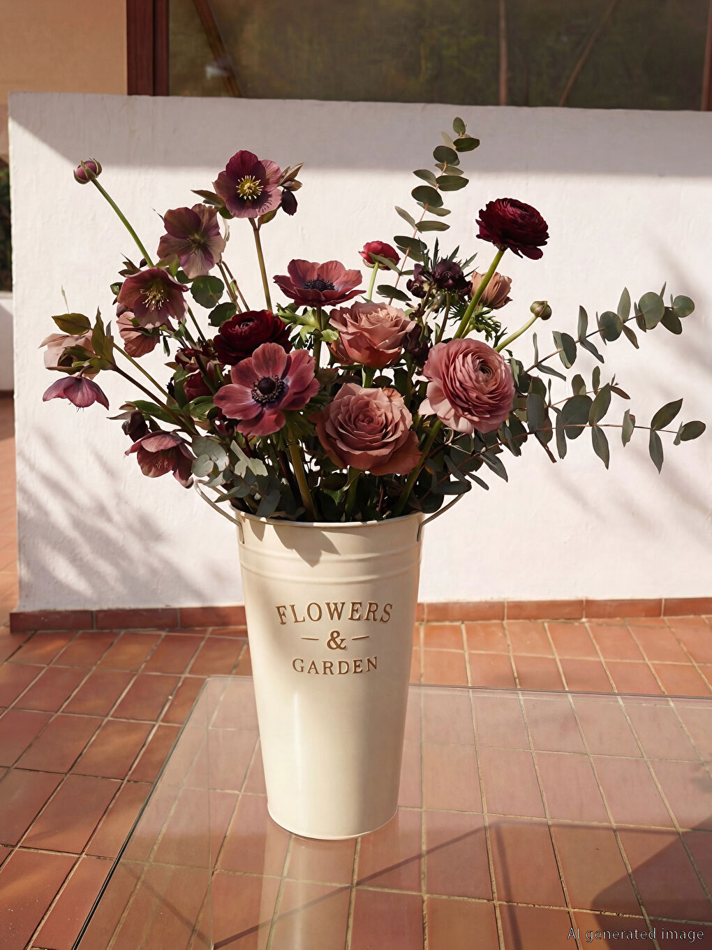 Metal Decorative Basket 31 cm