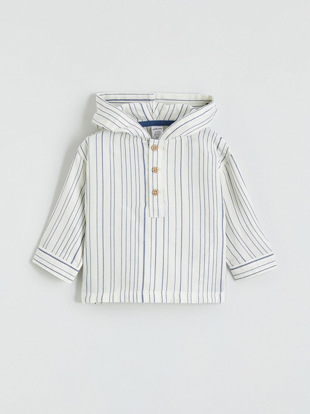 Baby Boy's Hooded Shirt and Trousers-1