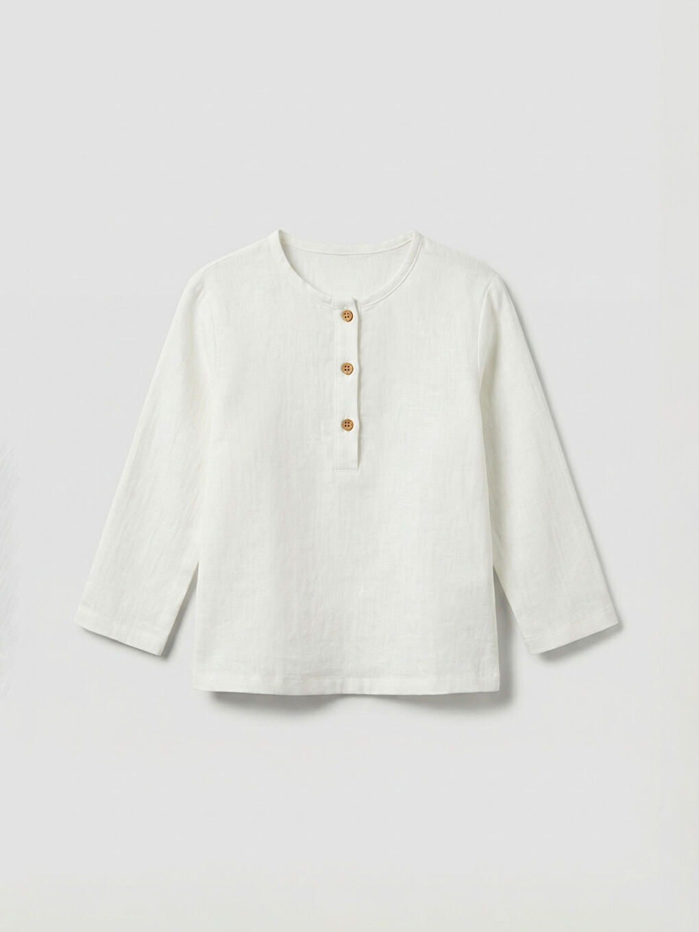 Ekru Erkek Bebek Hakim Yaka Gömlek ve Pantolon-1