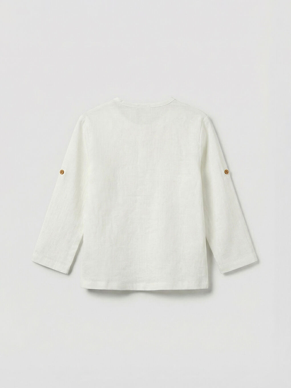 Ekru Erkek Bebek Hakim Yaka Gömlek ve Pantolon-2