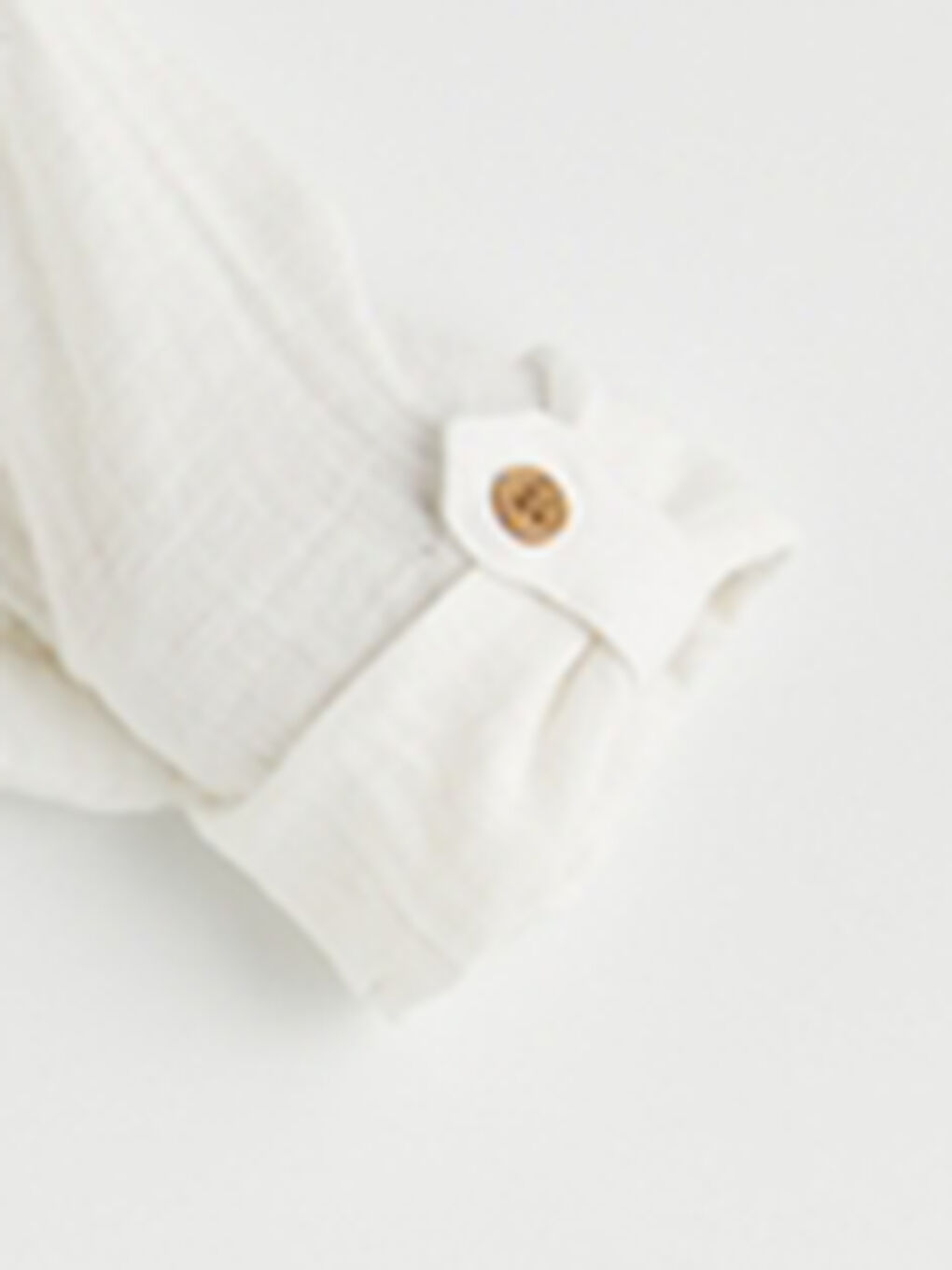 Ekru Erkek Bebek Hakim Yaka Gömlek ve Pantolon-3