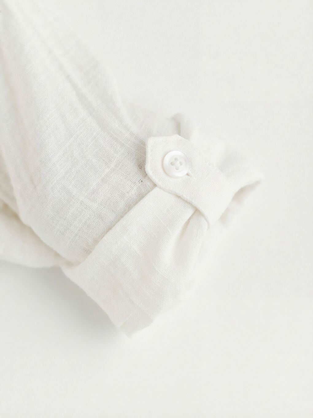 Ekru Erkek Bebek Hakim Yaka Gömlek ve Pantolon-6