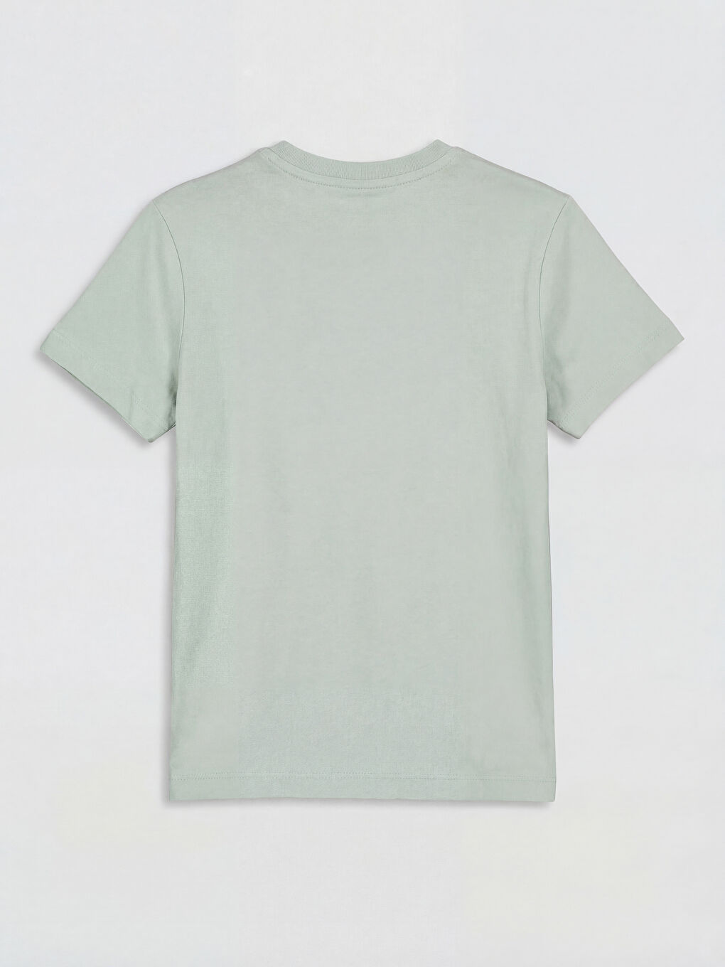 Gri Baskılı Erkek Çocuk Tişört-1