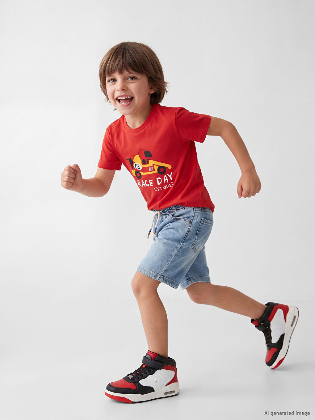 Printed Boys' Jersey T-Shirt