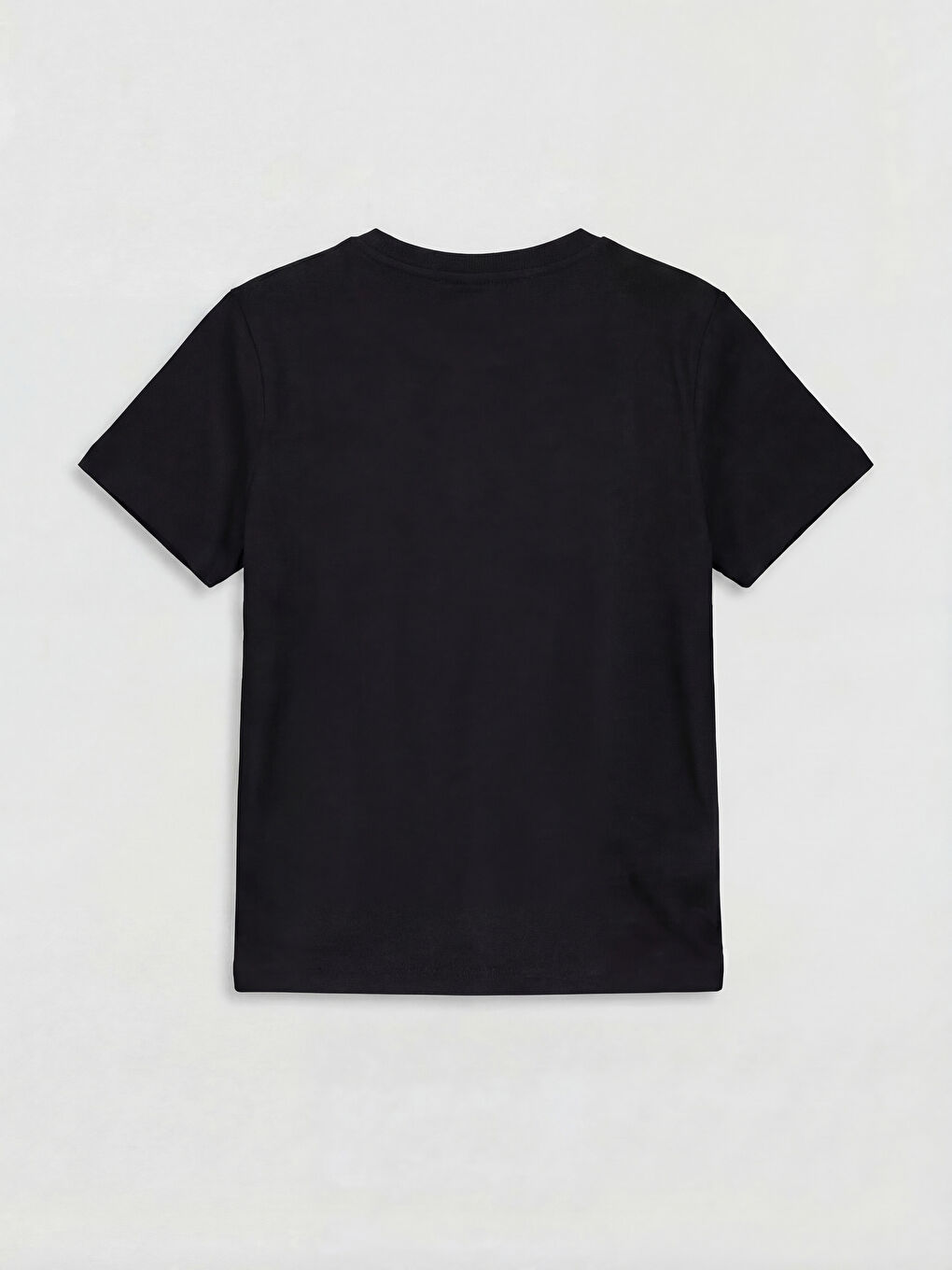 Siyah Baskılı Erkek Çocuk Tişört-1