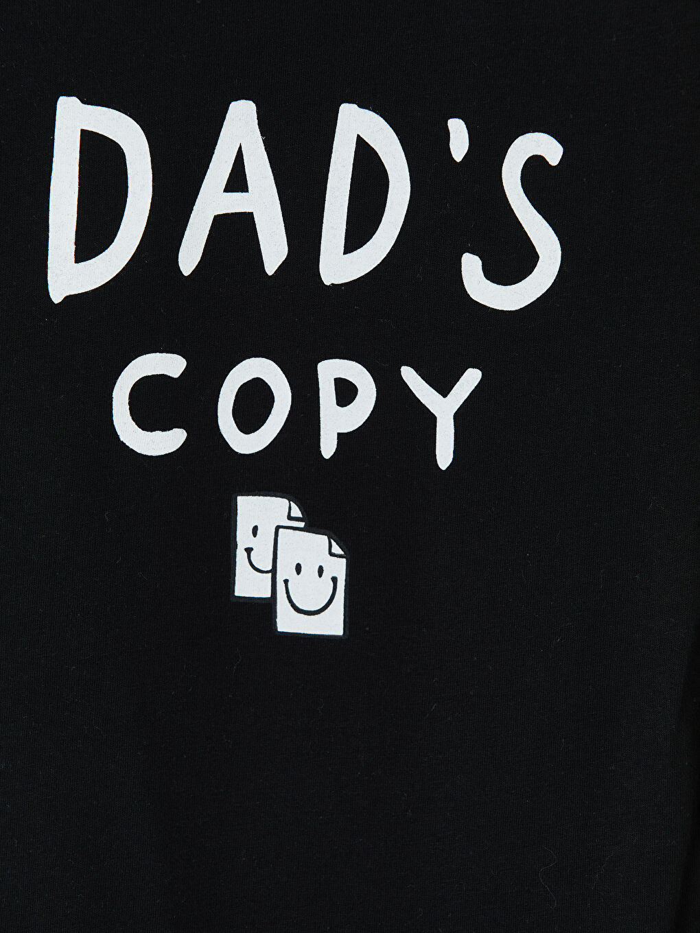 Siyah Baskılı Erkek Çocuk Tişört-2