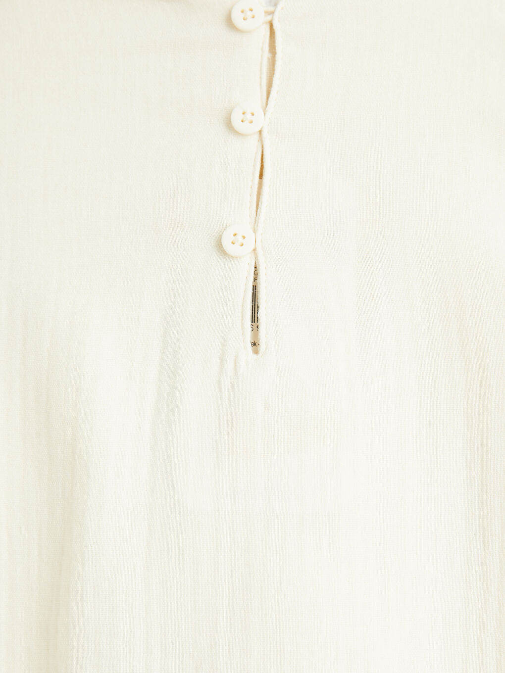 Ekru Çizgili Erkek Bebek Müslin Takım-3