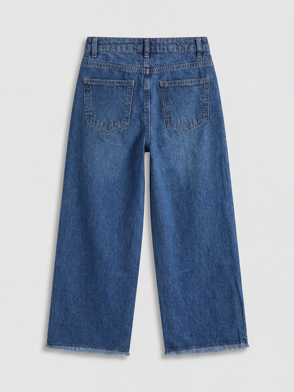 Regular Fit Embroidered Girls' Jeans-1