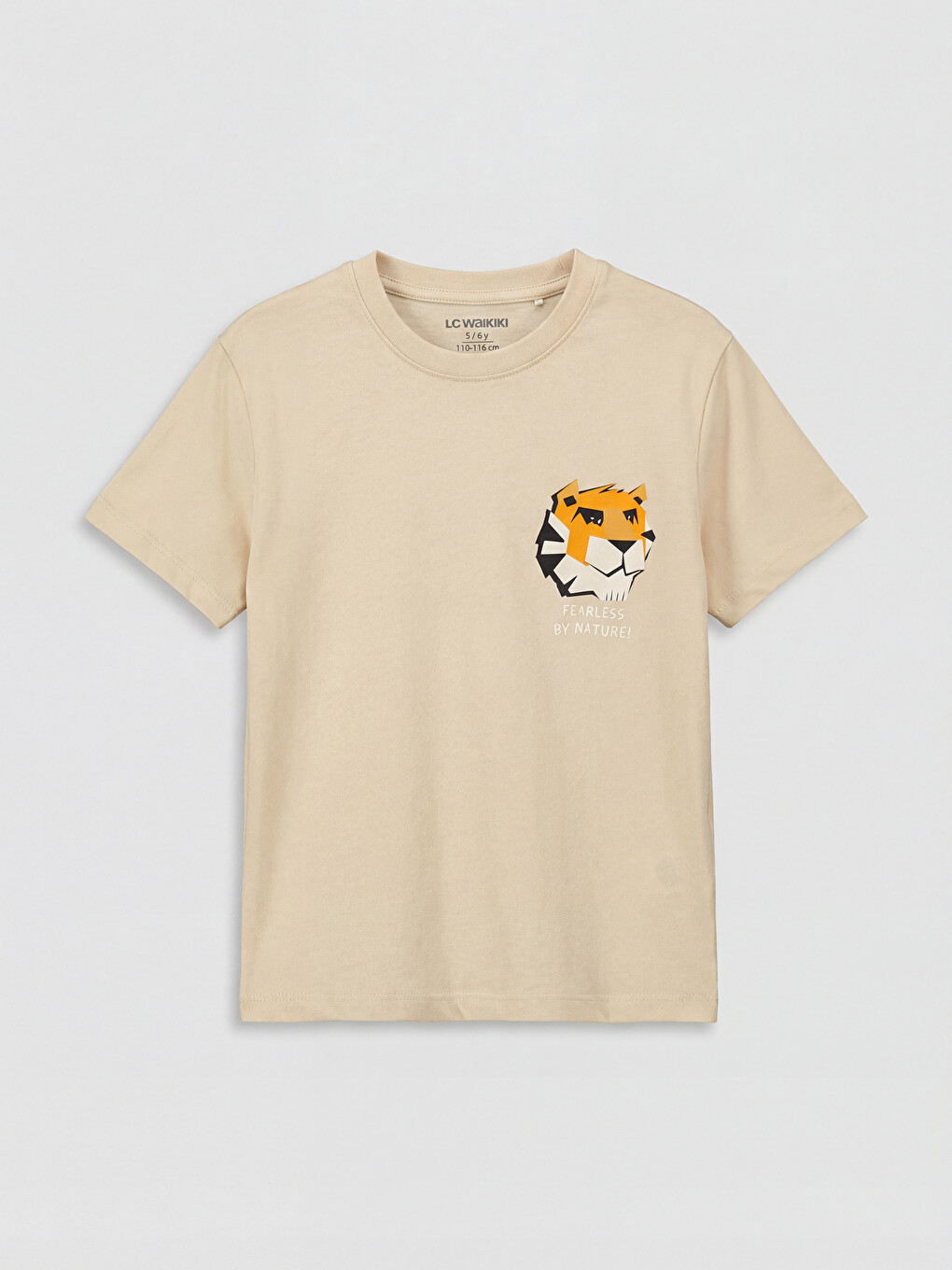 T-shirt me jakë të rrumbullakët, i stampuar për djem, paketim me 4 copë-3