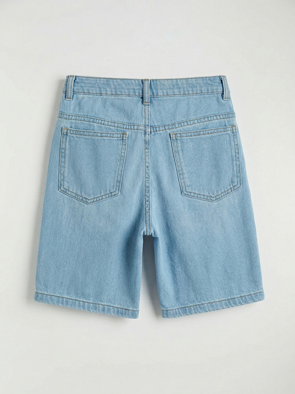 Normal Waist Boys' Jean Shorts-1