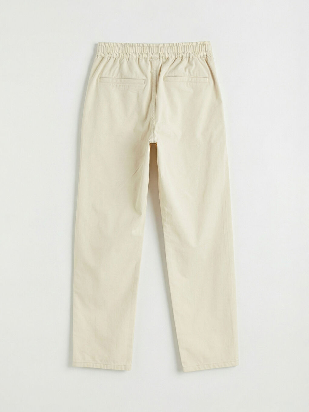 Linen-Look Regular Fit Boys' Trousers-1
