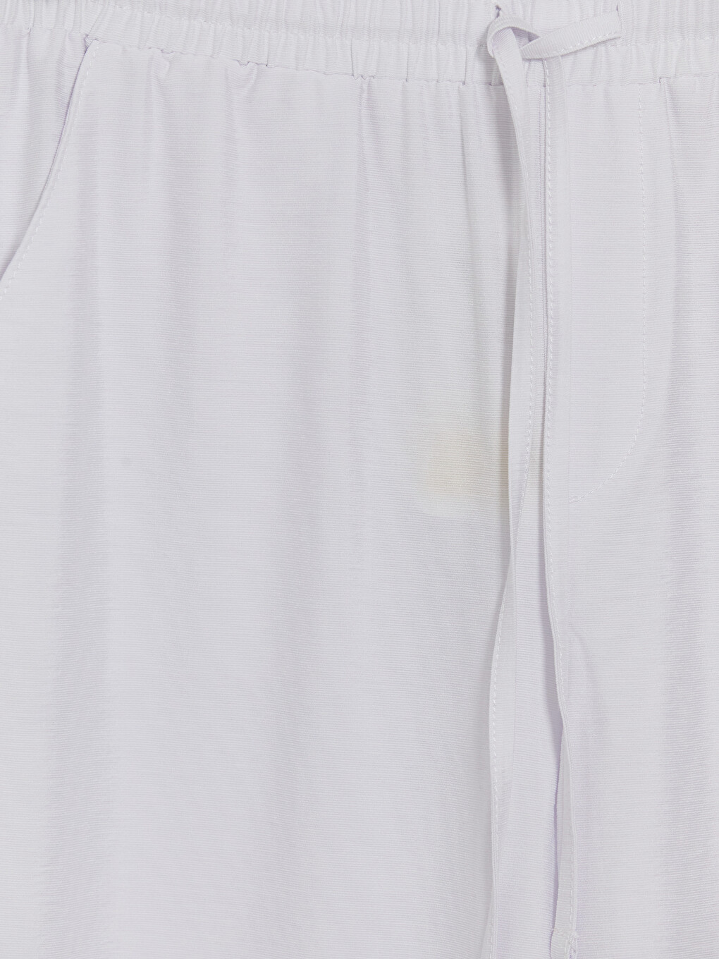 Elastic Waist Wide Leg Women's Trousers-6